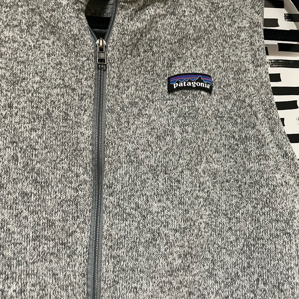 Women zip up Patagonia vest